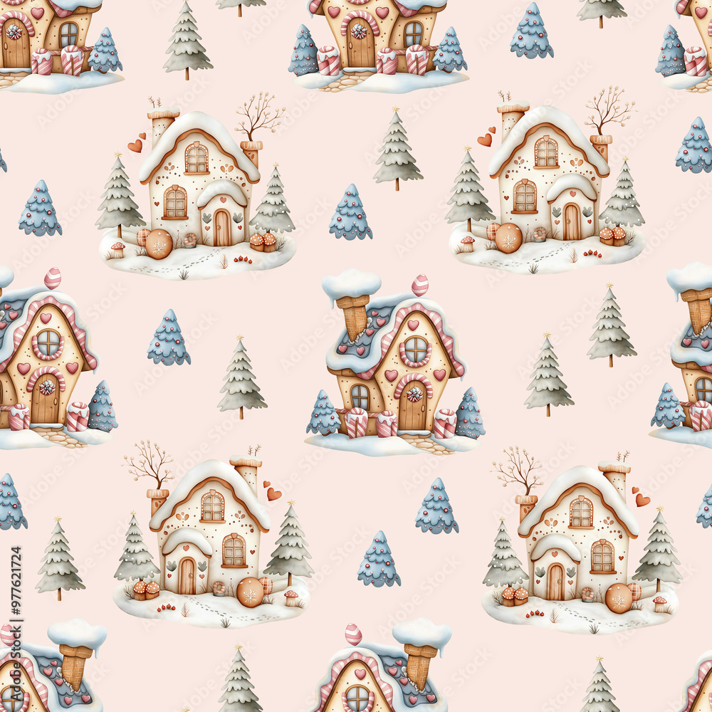 christmas seamless pattern christmas seamless pattern