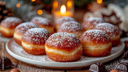 Sufganiyot, Traditional Hanukkah Sweets