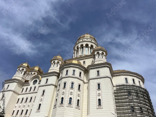 People's Salvation Cathedral (Catedrala Mantuirii Neamului in Romanian language). photo taken in January 2024 in Bucharest, Romania. photo