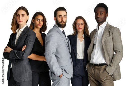 Diverse professional business team photo