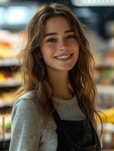 Smiling Female Baker