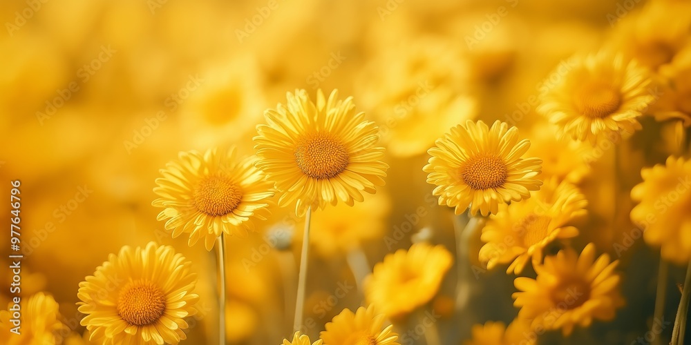 A field of beautiful yellow flowers in full bloom, capturing the vibrant and lively essence of nature's beauty. A field of beautiful yellow flowers in full bloom, capturing the vibrant and lively essence of nature's beauty.