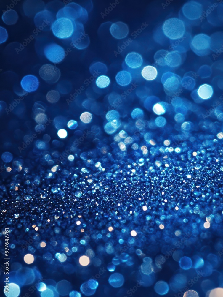 Sapphire glitter bokeh background. Unfocused shimmer royal blue sparkle. Crystal droplets wallpaper Sapphire glitter bokeh background. Unfocused shimmer royal blue sparkle. Crystal droplets wallpaper