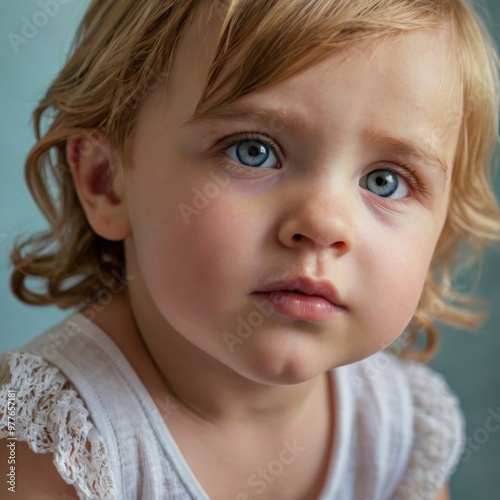 portrait of a little child