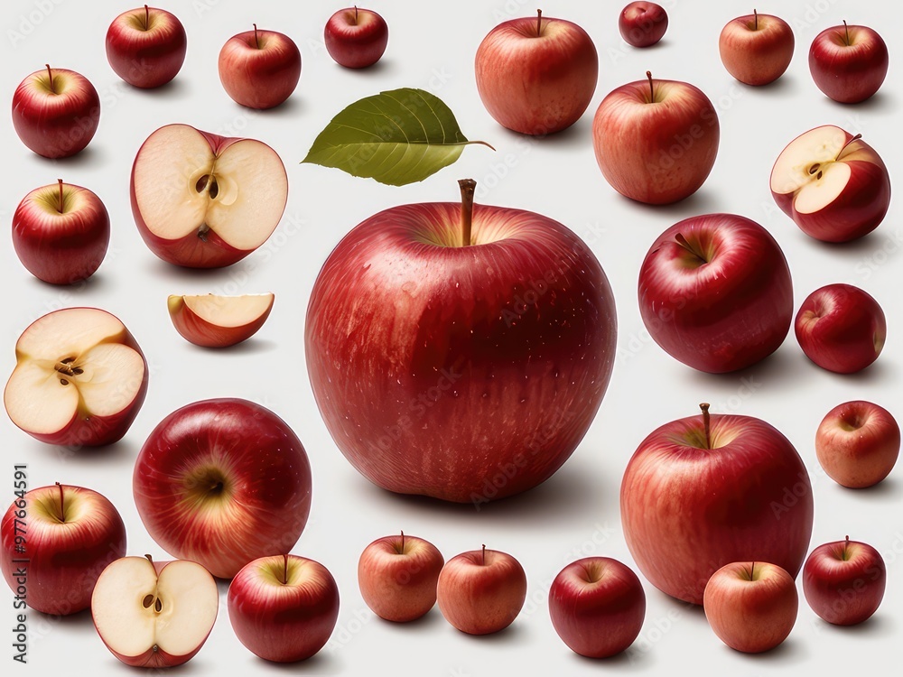 set of apples set of apples