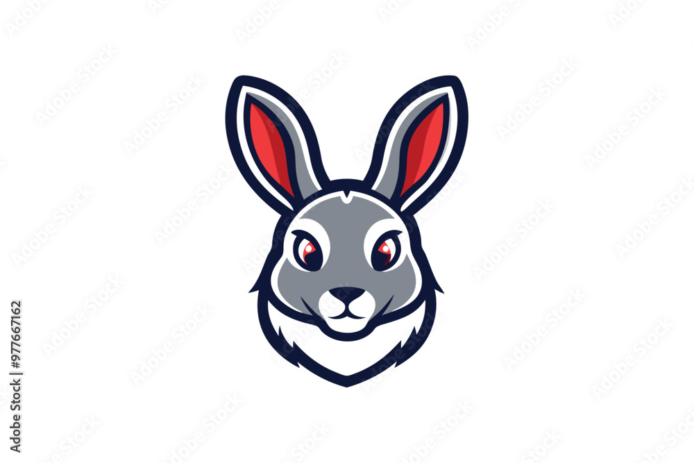 Animal head unique Mascot logo Animal head unique Mascot logo