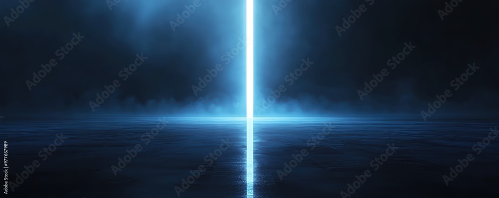 Abstract background with a bright, golden light beam. Abstract background with a bright, golden light beam.