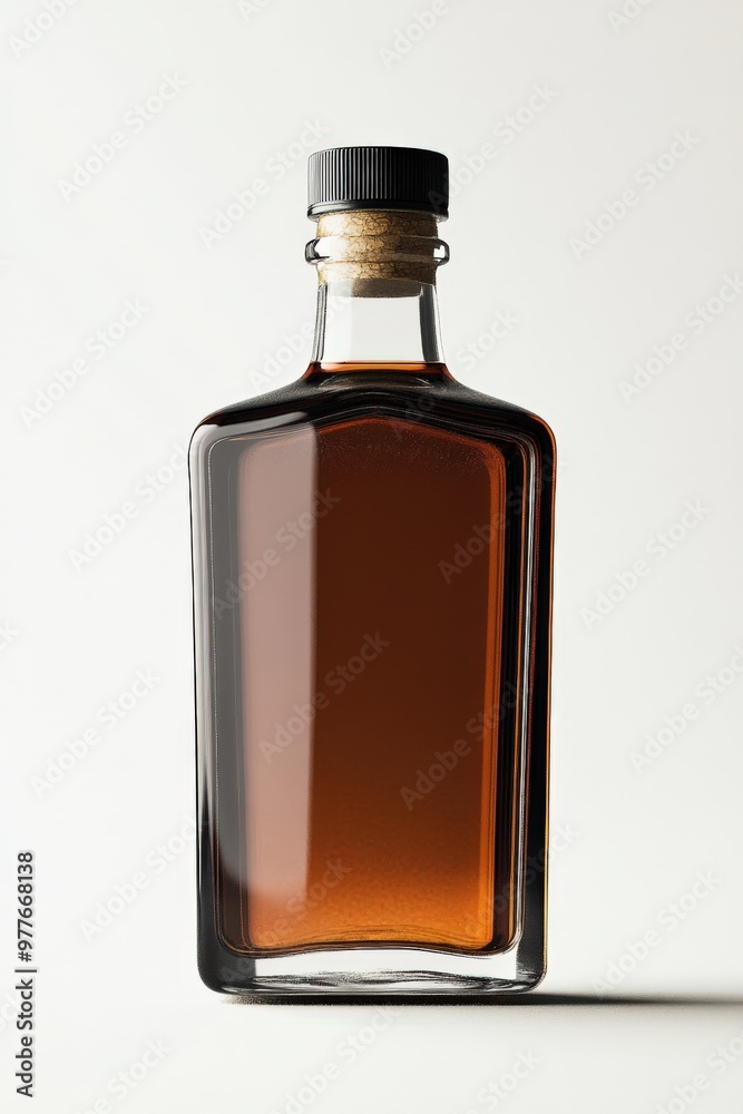 Glass Bottle Mockup. Blank Amber Bottle Mockup for Balm and Beverage Product Display Glass Bottle Mockup. Blank Amber Bottle Mockup for Balm and Beverage Product Display