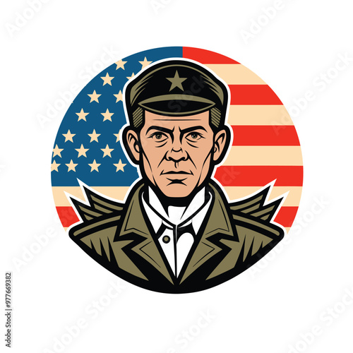 United Heroes Veterans Vector illustration design 