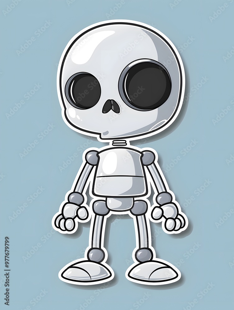 Illustration of a robotic skull with glowing red eyes and wearing headphones. The design is intricate, blending elements of technology and anatomy for a striking visual effect. Illustration of a robotic skull with glowing red eyes and wearing headphones. The design is intricate, blending elements of technology and anatomy for a striking visual effect.