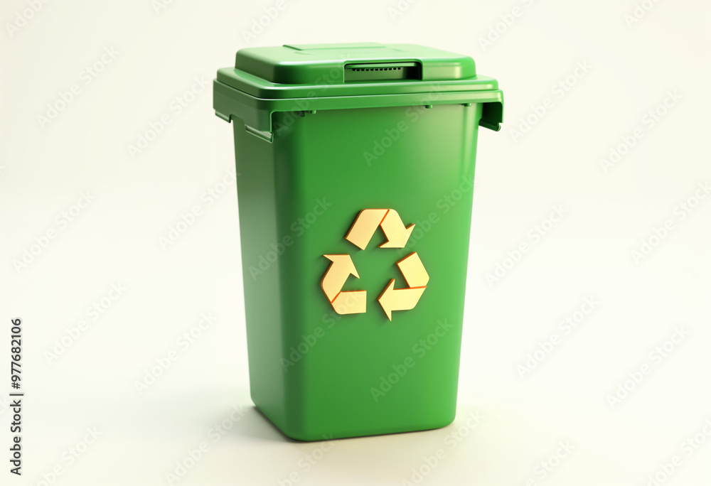 green recycle bin green recycle bin