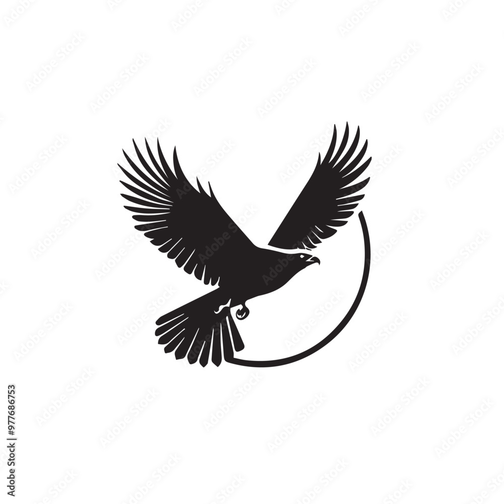 Hawk in cartoon, doodle style . Image for t-shirt, web, mobile apps and ui. Isolated 2d vector illustration in logo, icon, sketch style, Eps 10, black and white. AI Generative Hawk in cartoon, doodle style . Image for t-shirt, web, mobile apps and ui. Isolated 2d vector illustration in logo, icon, sketch style, Eps 10, black and white. AI Generative