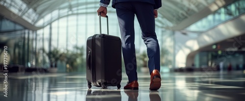 The Businessman with Luggage photo