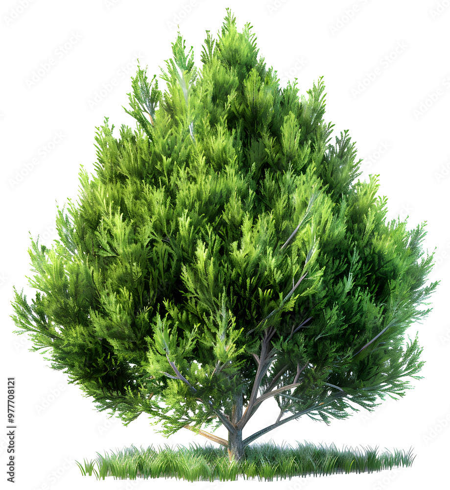Fototapeta premium Tree isolated on white background transparent. PNG