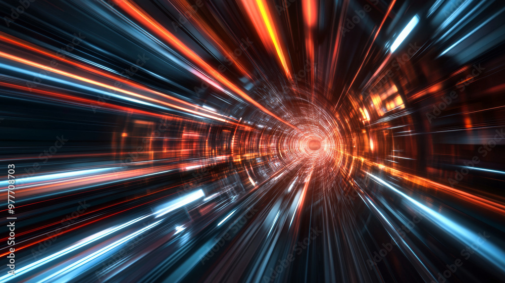 Advanced digital technology concept, featuring high-speed movement design.
Advanced digital technology concept, featuring high-speed movement design.