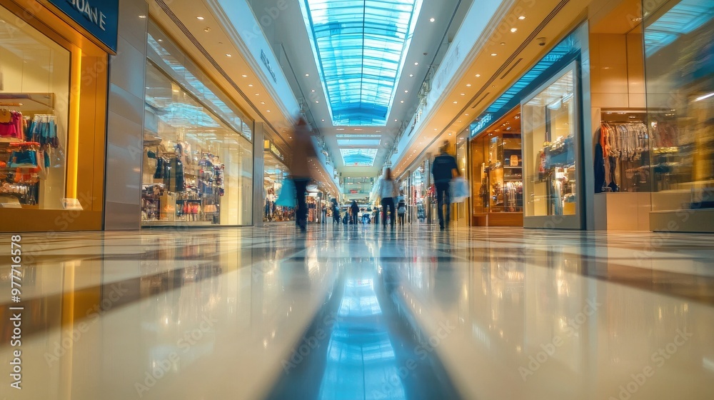 An upscale department store background with bright, polished tones and blurred shoppers, capturing the essence of a high-end retail environment. An upscale department store background with bright, polished tones and blurred shoppers, capturing the essence of a high-end retail environment.