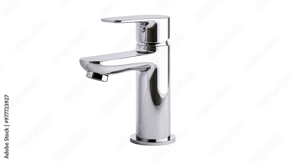 Sleek and modern chrome faucet with a single lever handle, designed for contemporary bathroom or kitchen settings, offering both style and functionality. Sleek and modern chrome faucet with a single lever handle, designed for contemporary bathroom or kitchen settings, offering both style and functionality.