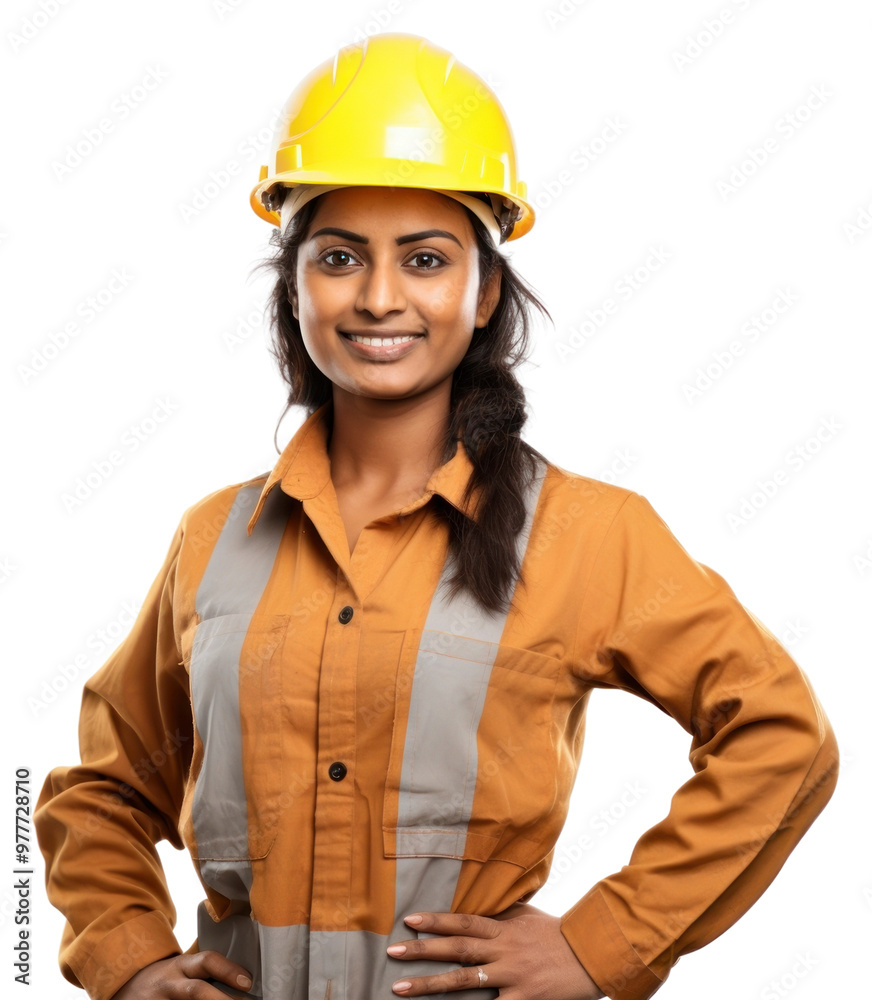 PNG Indian female carpenter, transparent background PNG Indian female carpenter, transparent background