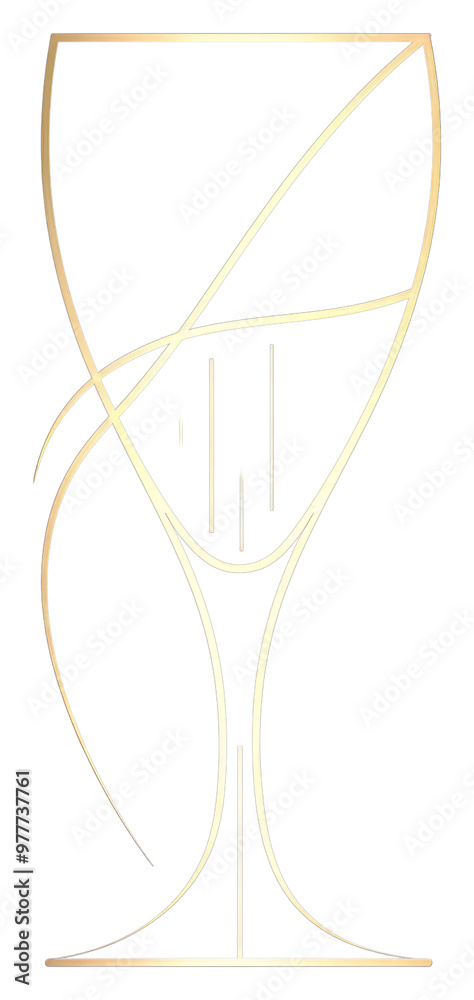 PNG Champagne glass line logo refreshment. PNG Champagne glass line logo refreshment.