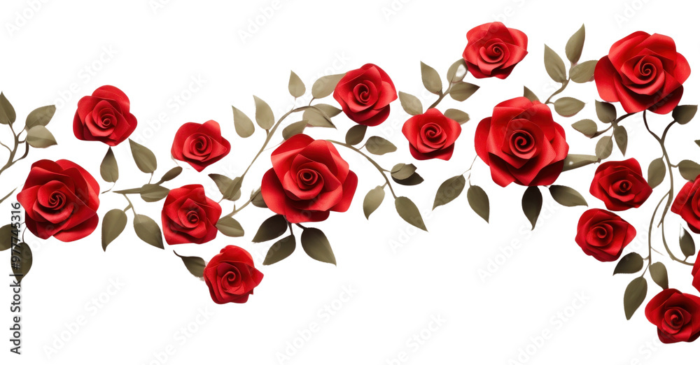 PNG Red rose floral border flower petal plant. PNG Red rose floral border flower petal plant.