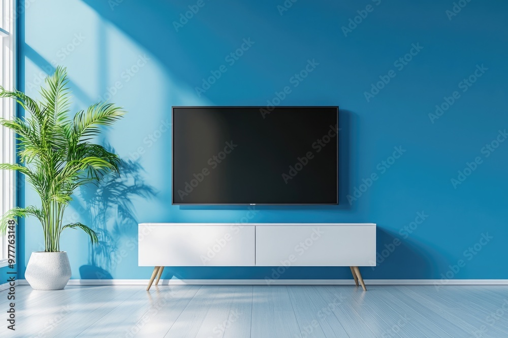 Modern living room interior with contemporary design and elegant decor Modern living room interior with contemporary design and elegant decor