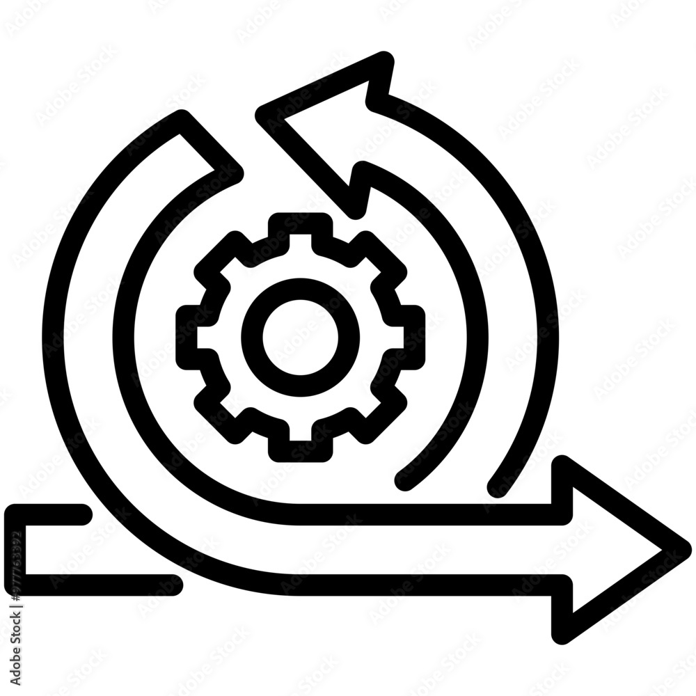 Agile Methodology Icon Agile Methodology Icon