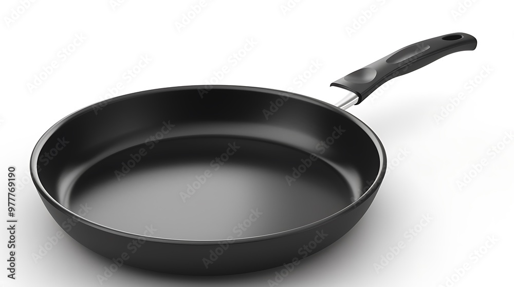 frying pan isolated on white background frying pan isolated on white background