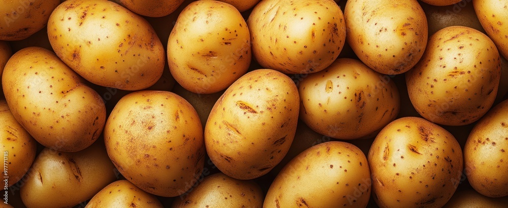 The Fresh Potatoes Background The Fresh Potatoes Background