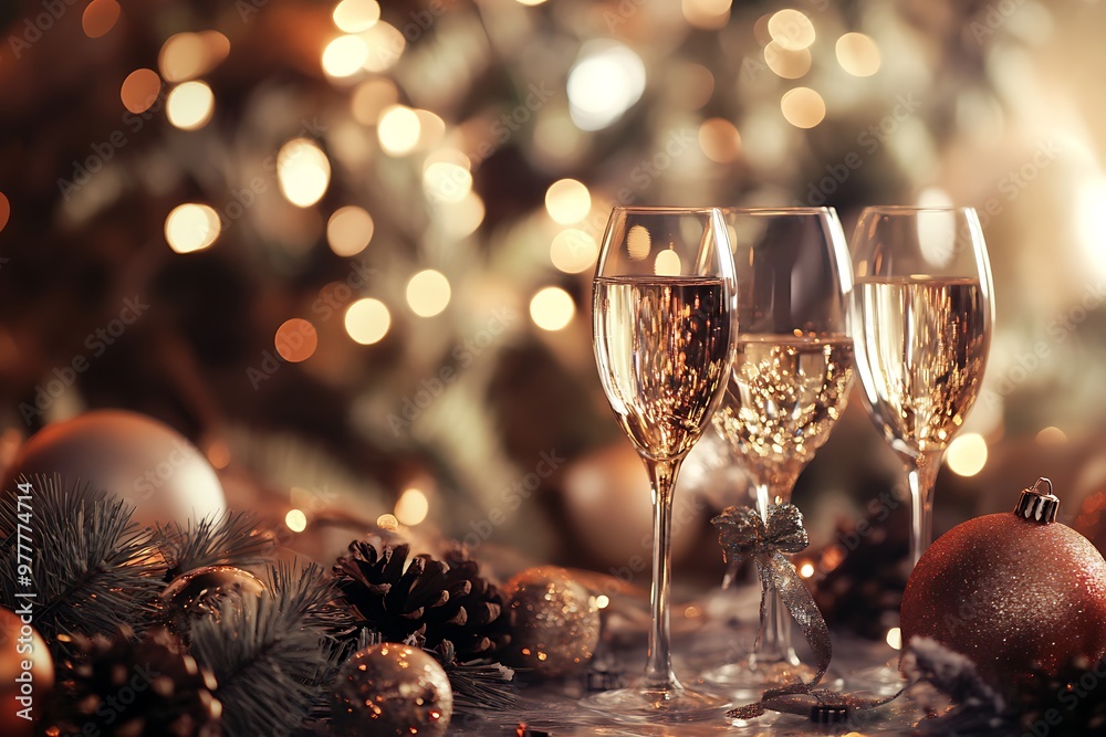 Celebrating New Beginnings A Joyful New Year Scene Celebrating New Beginnings A Joyful New Year Scene