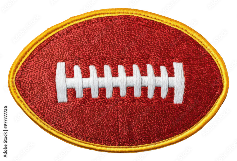 Φωτογραφία PNG American football sports logo red.
