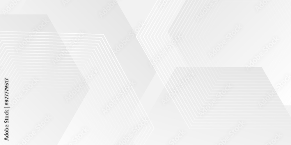 Abstract white glowing geometric lines on gray background. Modern shiny blue circle lines pattern. Futuristic technology concept. Suit for cover, poster, banner, brochure, header, website vector Abstract white glowing geometric lines on gray background. Modern shiny blue circle lines pattern. Futuristic technology concept. Suit for cover, poster, banner, brochure, header, website vector