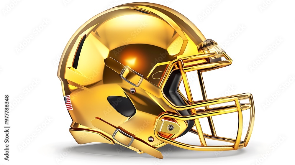 helmet isolated on white background