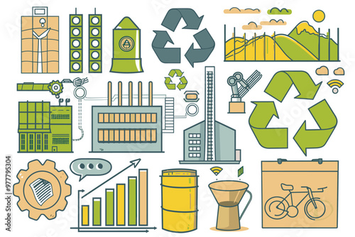 Outline Collection Set of Advanced Waste Management and Recycling Technologies for Sustainable Manufacturing