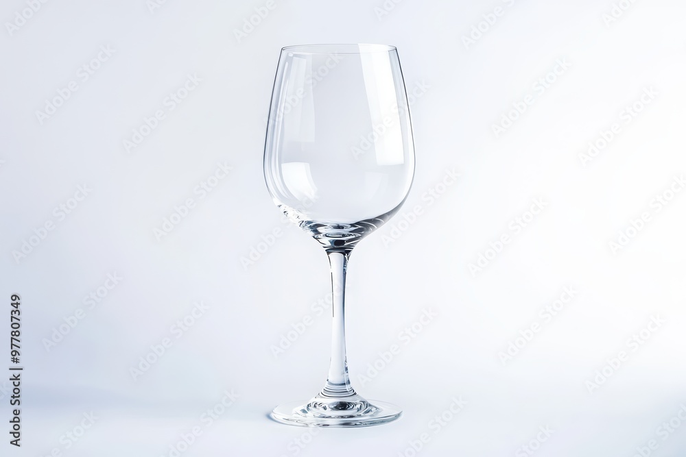 A clear wine glass featuring an elegant design, perfect for showcasing your favorite drinks in any setting. A clear wine glass featuring an elegant design, perfect for showcasing your favorite drinks in any setting.