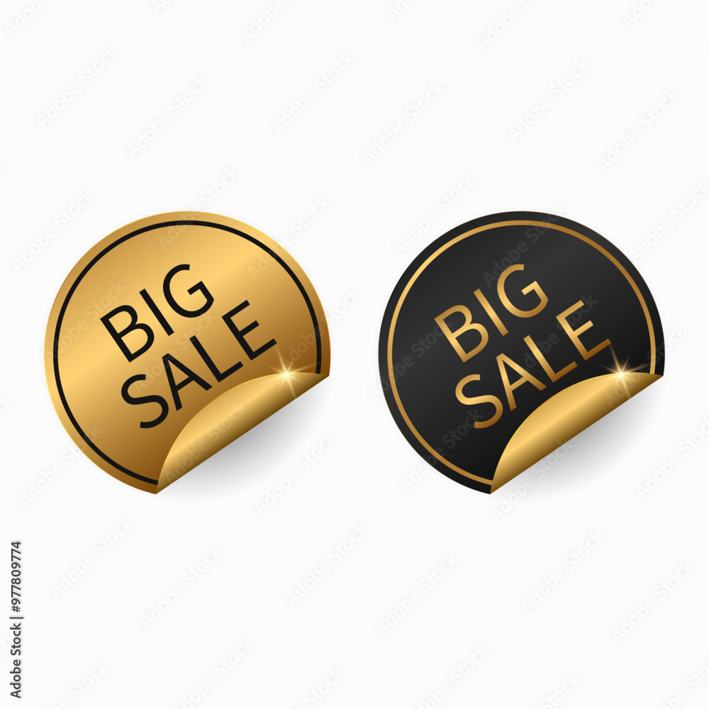 Black and gold sale stickers. Black friday sale stickers. Black and gold sale stickers. Black friday sale stickers.