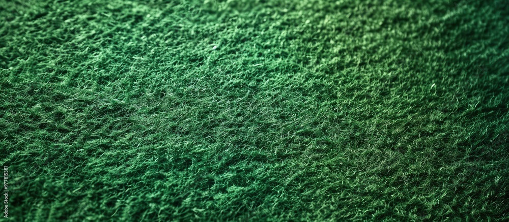 Abstract background featuring a green felt texture Square format. Copy space image. Place for adding text and design Abstract background featuring a green felt texture Square format. Copy space image. Place for adding text and design