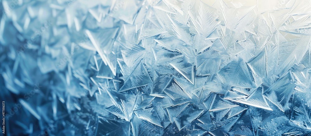 Obraz premium ice surface texture. Copy space image. Place for adding text and design