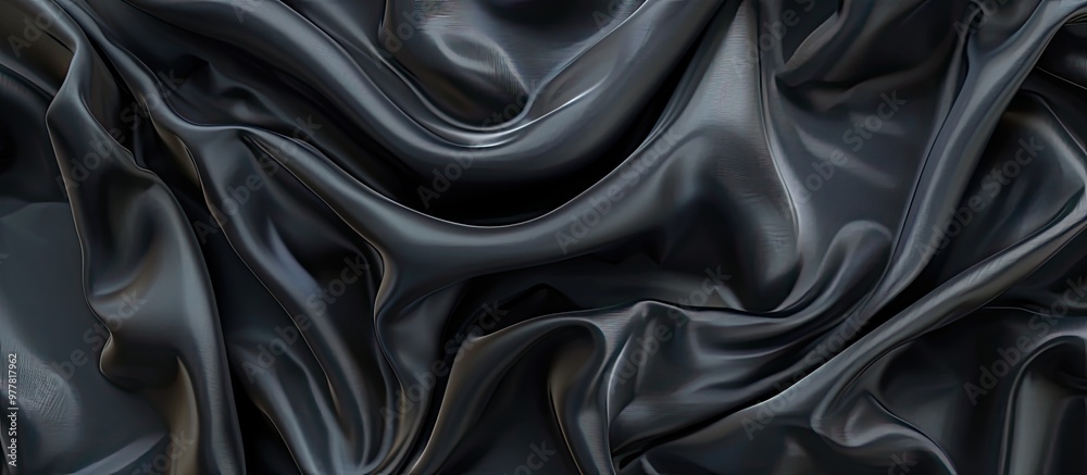 Fototapeta premium Fabric texture backdrop. Copy space image. Place for adding text and design