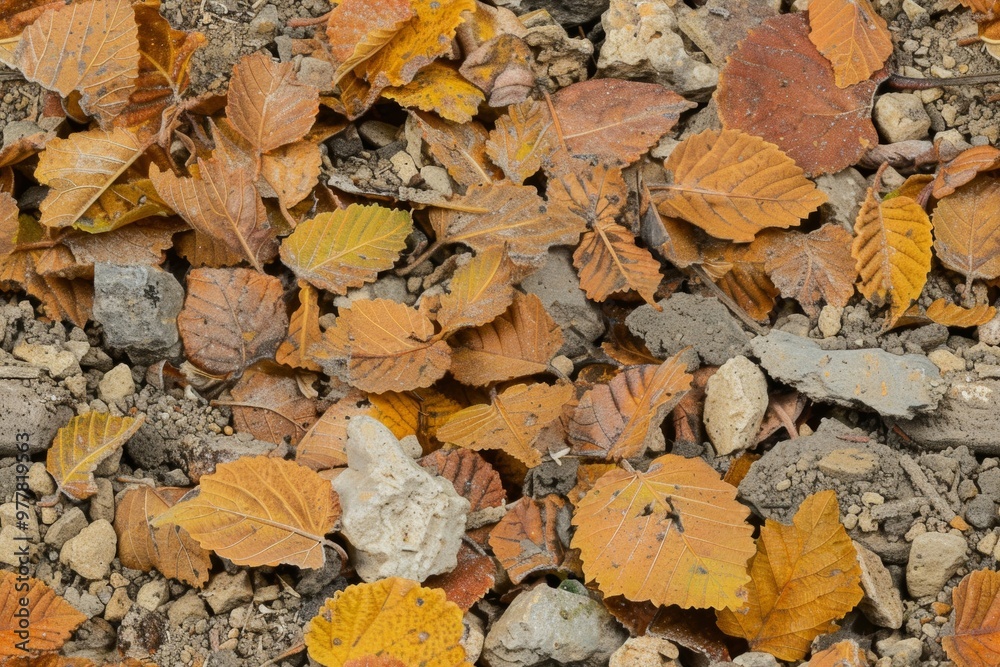 A repeating texture of leafes A repeating texture of leafes