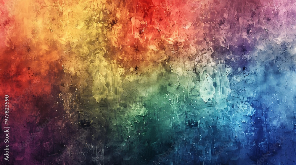 Abstract Gradient Texture with Warm and Cool Tones Abstract Gradient Texture with Warm and Cool Tones