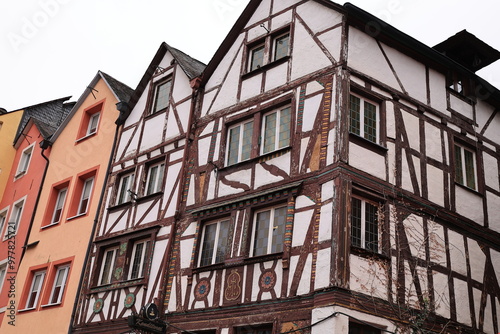 Blick in die Altstadt von Bernkastel-Kues an der Mosel