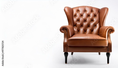 Tufted Leather Armchair