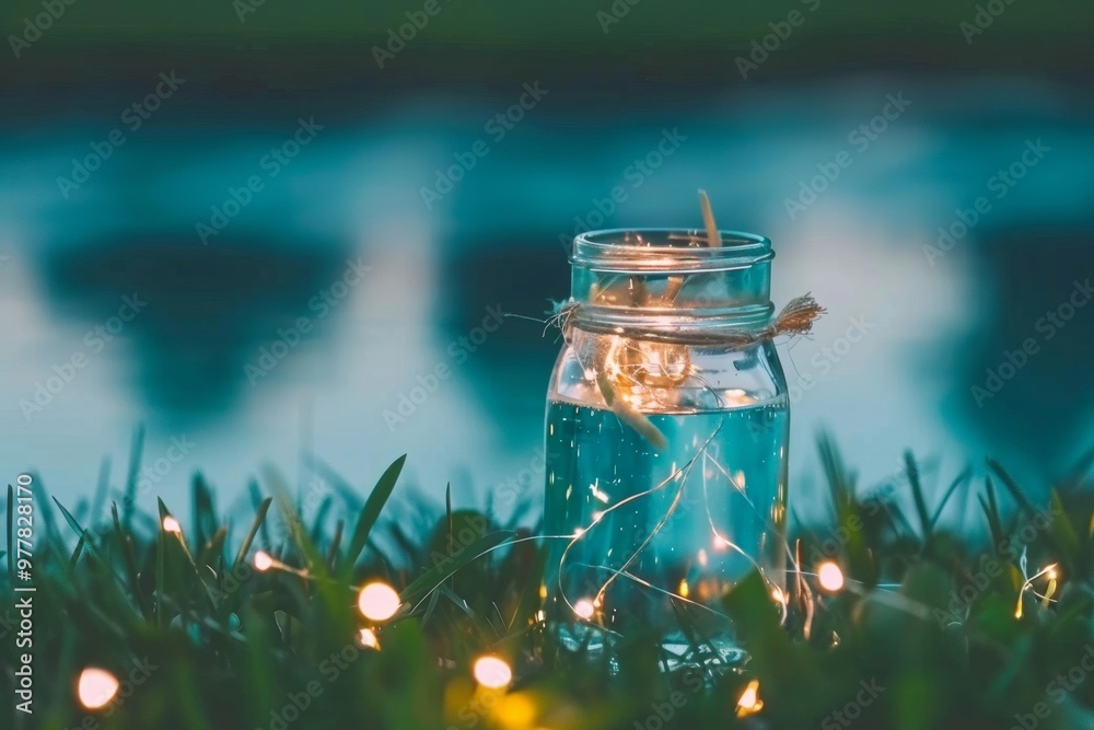 As dusk settles over a serene forest, tiny fireflies emerge to paint the night with their ethereal glow. The forest floor and canopy alike are adorned with these living lanterns, creating a scene of e As dusk settles over a serene forest, tiny fireflies emerge to paint the night with their ethereal glow. The forest floor and canopy alike are adorned with these living lanterns, creating a scene of e