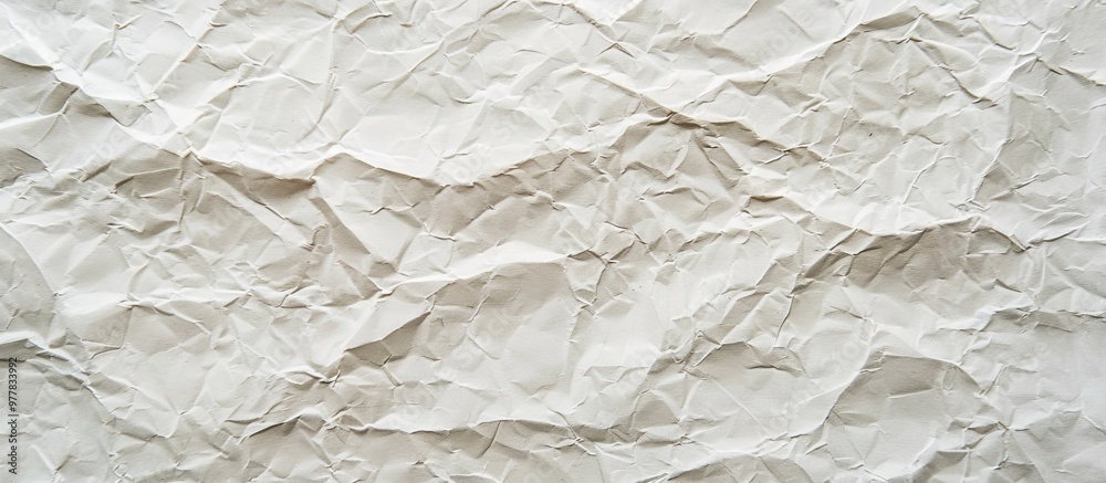 Fototapeta premium White paper texture background kraft paper in a horizontal layout featuring a unique paper design with a soft natural paper style for aesthetically pleasing creative design. Copy space image