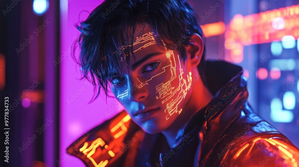 Cyberpunk Portrait Cyberpunk Portrait
