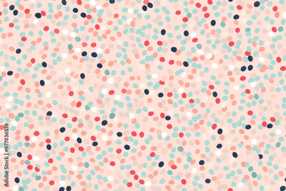 Colorful polka dot pattern Colorful polka dot pattern