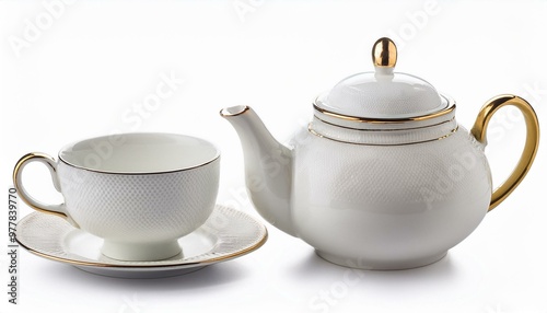 Classic White Tea Set