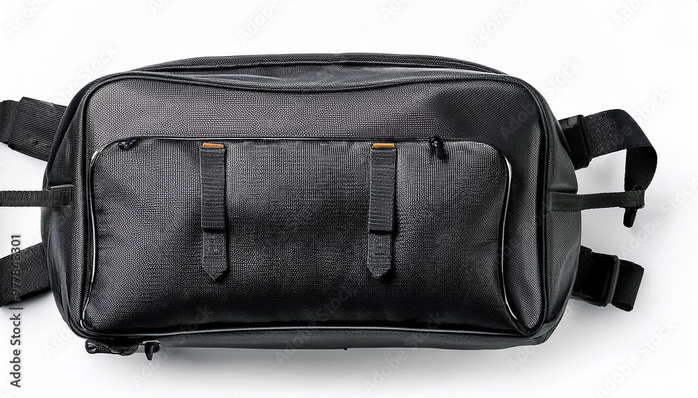 Naklejka premium backpack isolated on white background