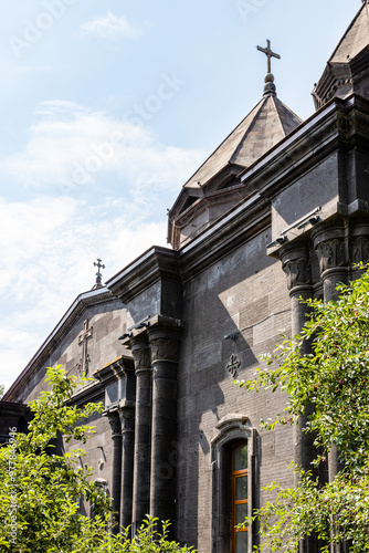 wall of Cathedral of Holy Mother of God, Gyumri photo