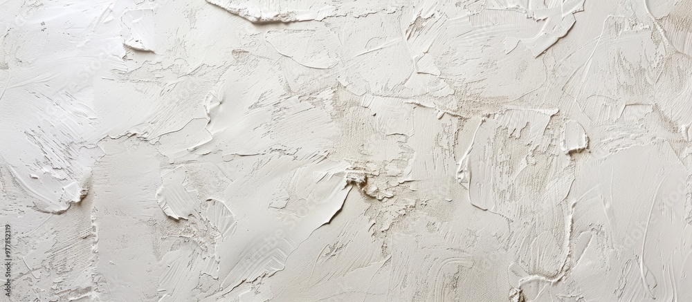 Obraz premium White beige paper background texture with a light rough spotted finish providing a blank copy space background